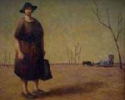 Alexander John Drysdale The Drovers Wife oil painting on canvas